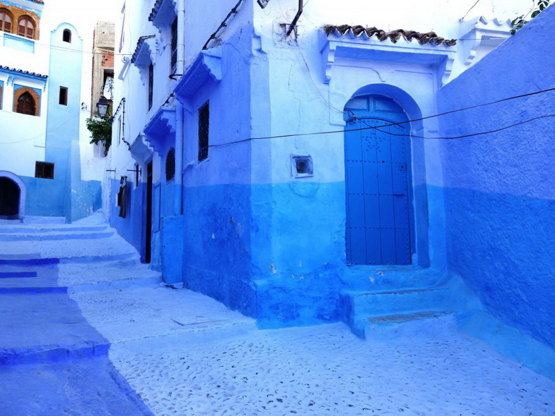 «50 оттенков» синего: путешествие в Шефшауэн, Марокко