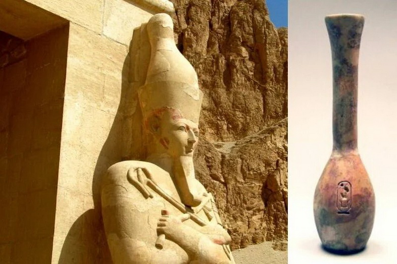 Забытая царица Египта и темная тайна флакона Хатшепсут