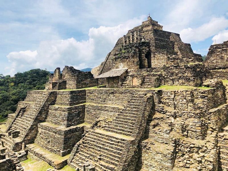 пирамида майя Тонина Чьяпас