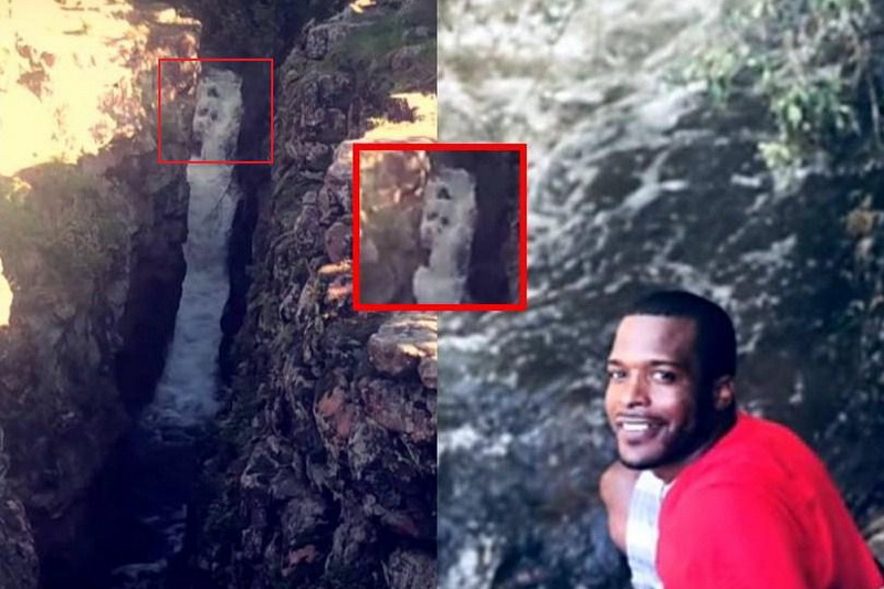 В ущелье Дьявола в водопаде сфотографировали призрак
