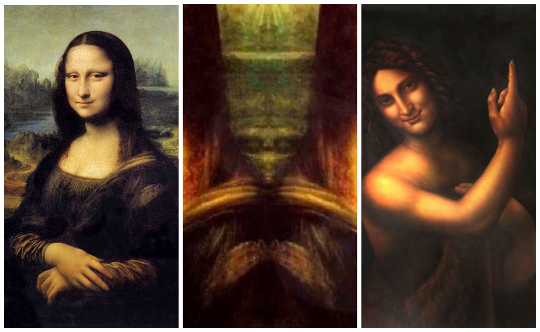 Закодированные изображения пришельцев в полотнах Леонардо да Винчи