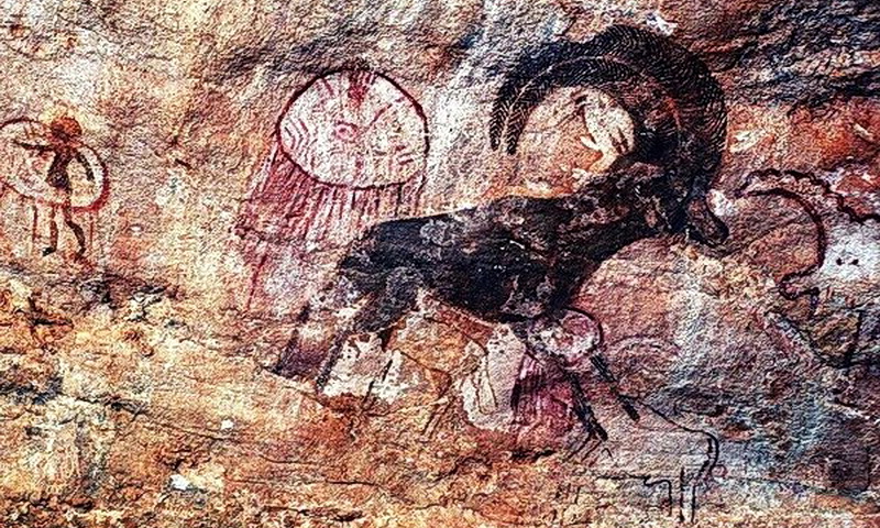 Загадка пещерных рисунков Тассилин-Аджер в Сахаре