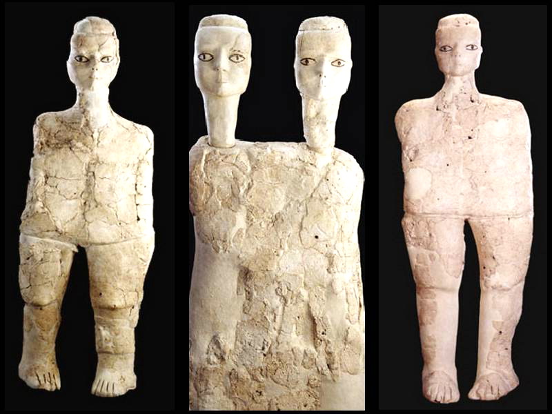 Загадочные древние статуи из Иордании