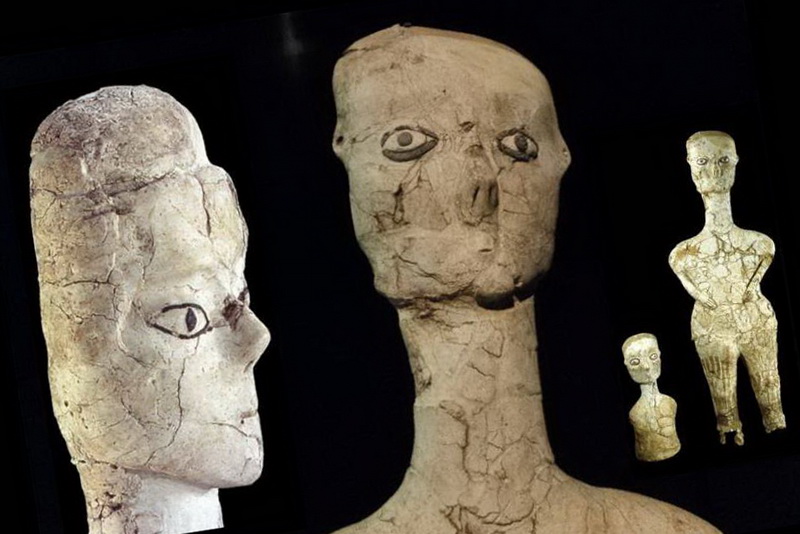 Загадочные древние статуи из Иордании