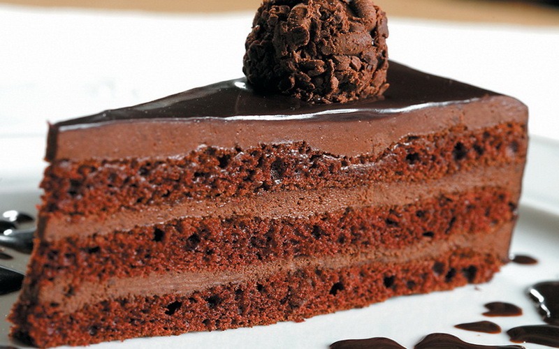 Самый шоколадный торт Трюфель