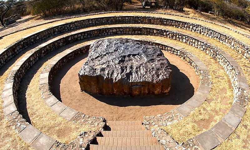 Метеорит Гоба в Намибии