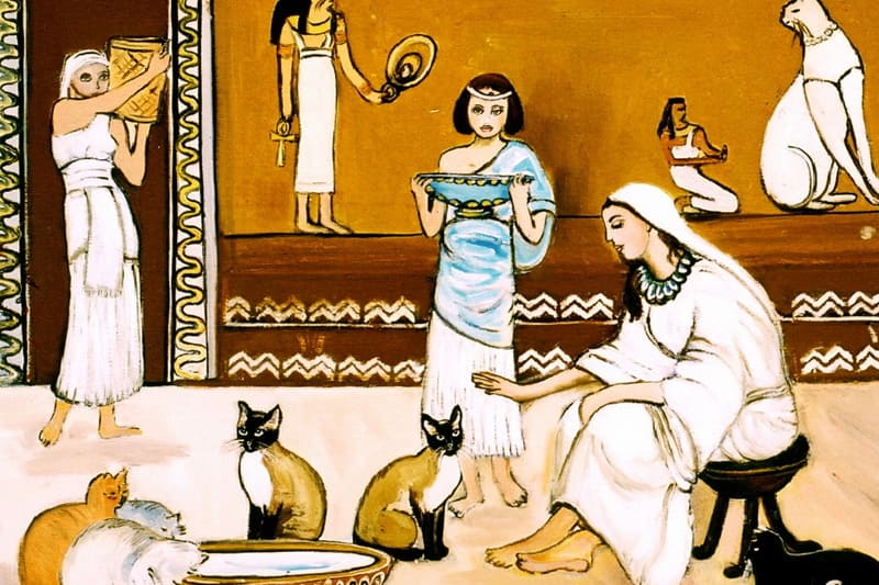 Кошки в Древнем Египте