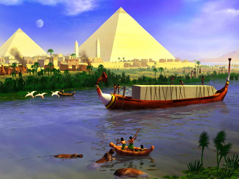 Древний Египет река Нил