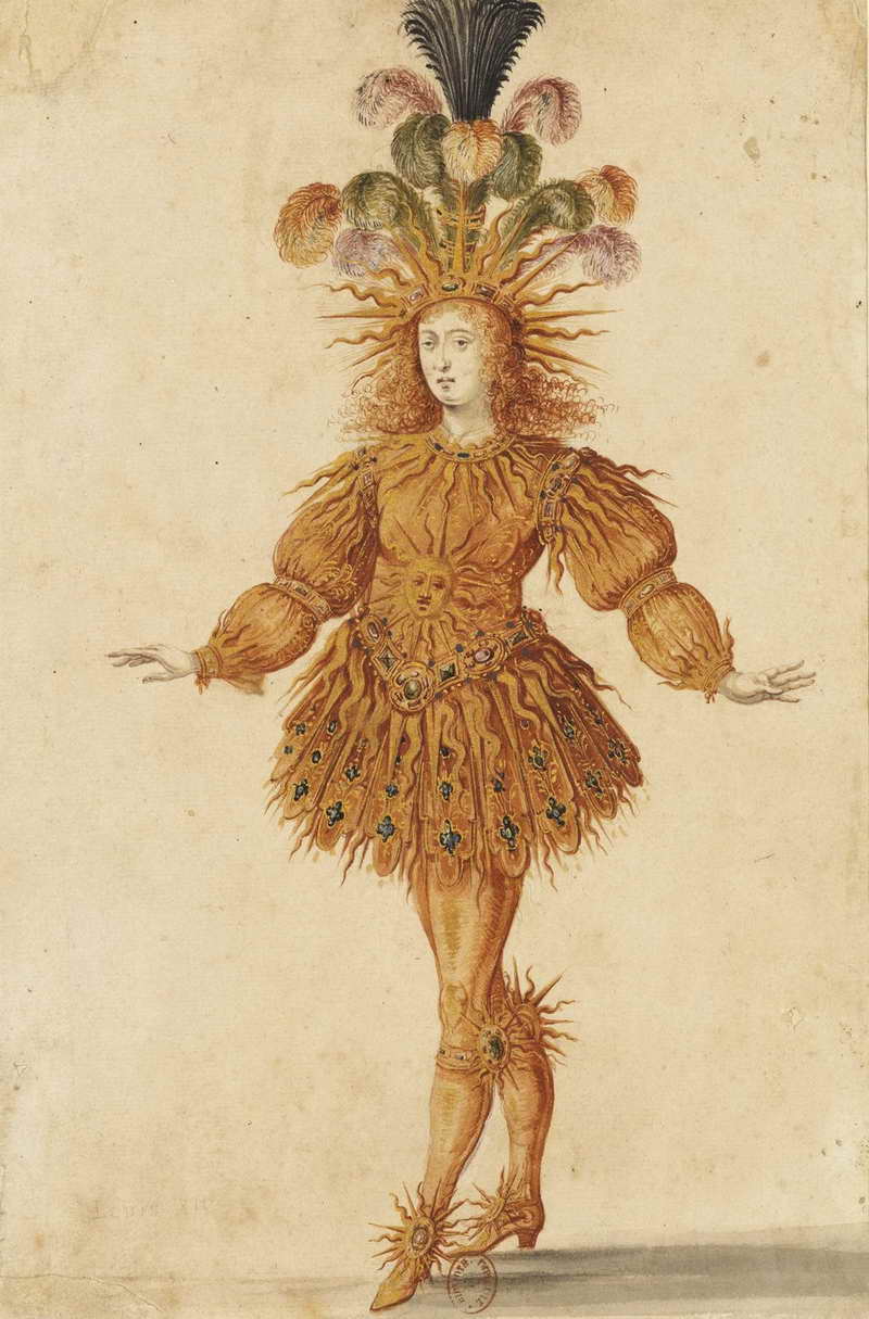 Людовика XIV в костюме солнца